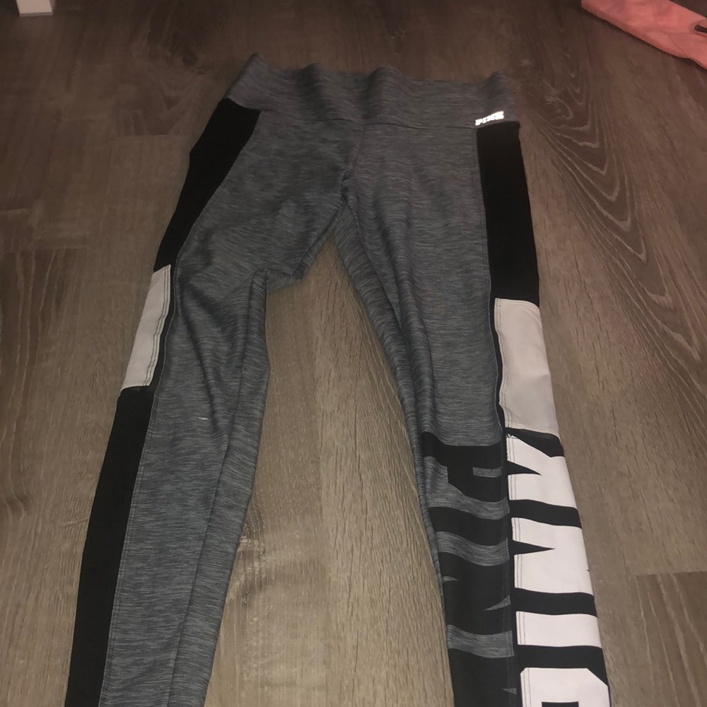 PINK high waisted leggings